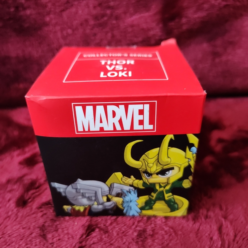 Loot crate collectible marvel Loki verse Thor figurines